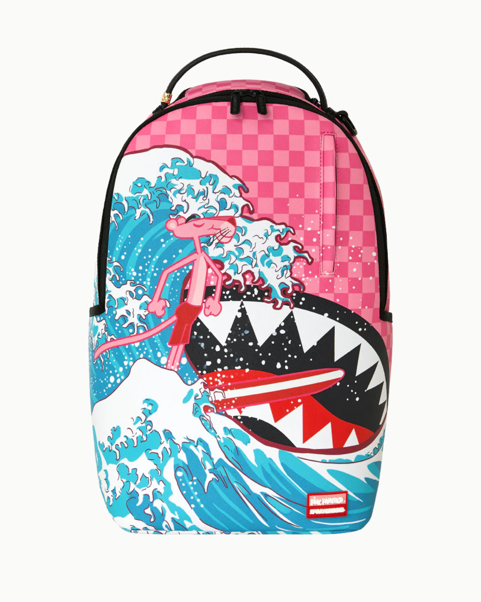 PINK PANTHER SURF SHARK BACKPACK